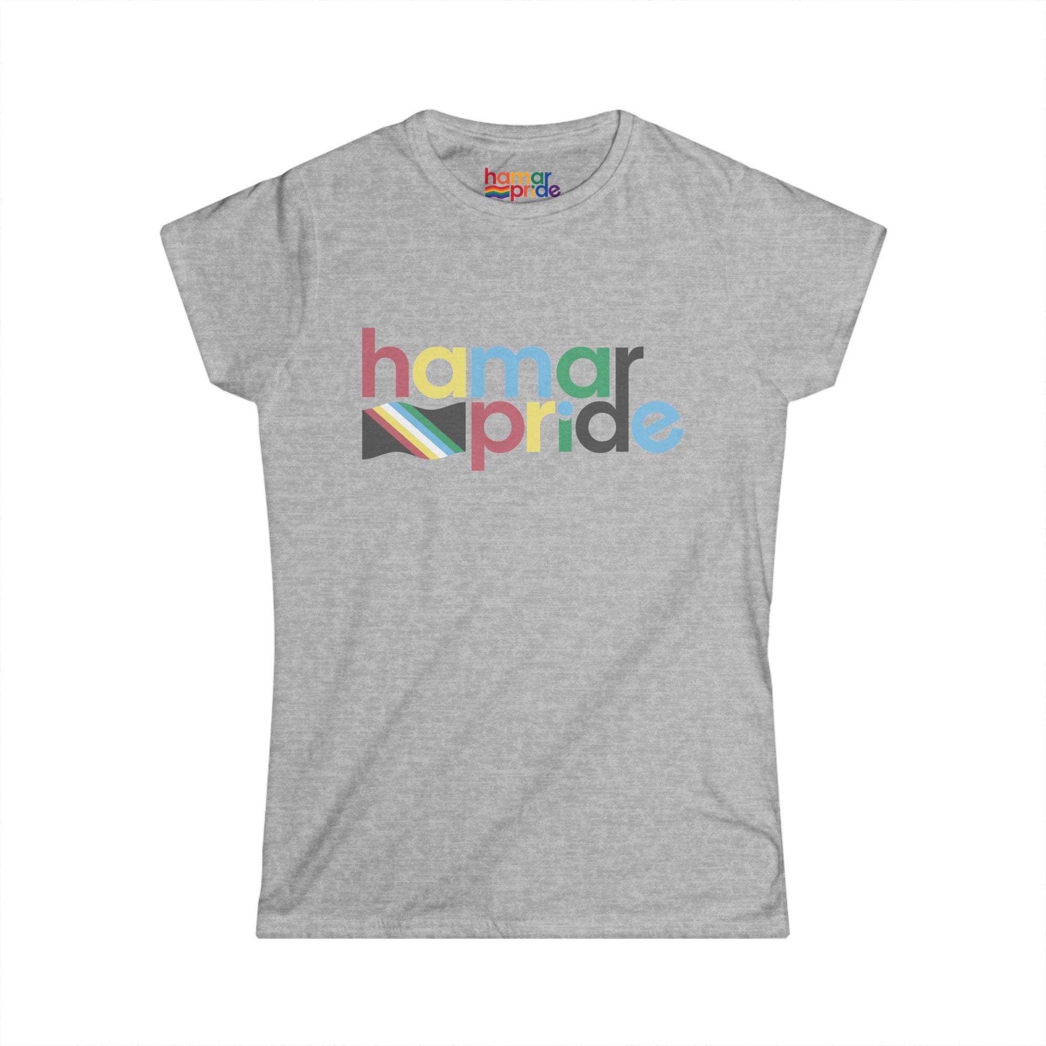 Hamar Pride Women's Softstyle Tee - Disabled Pride