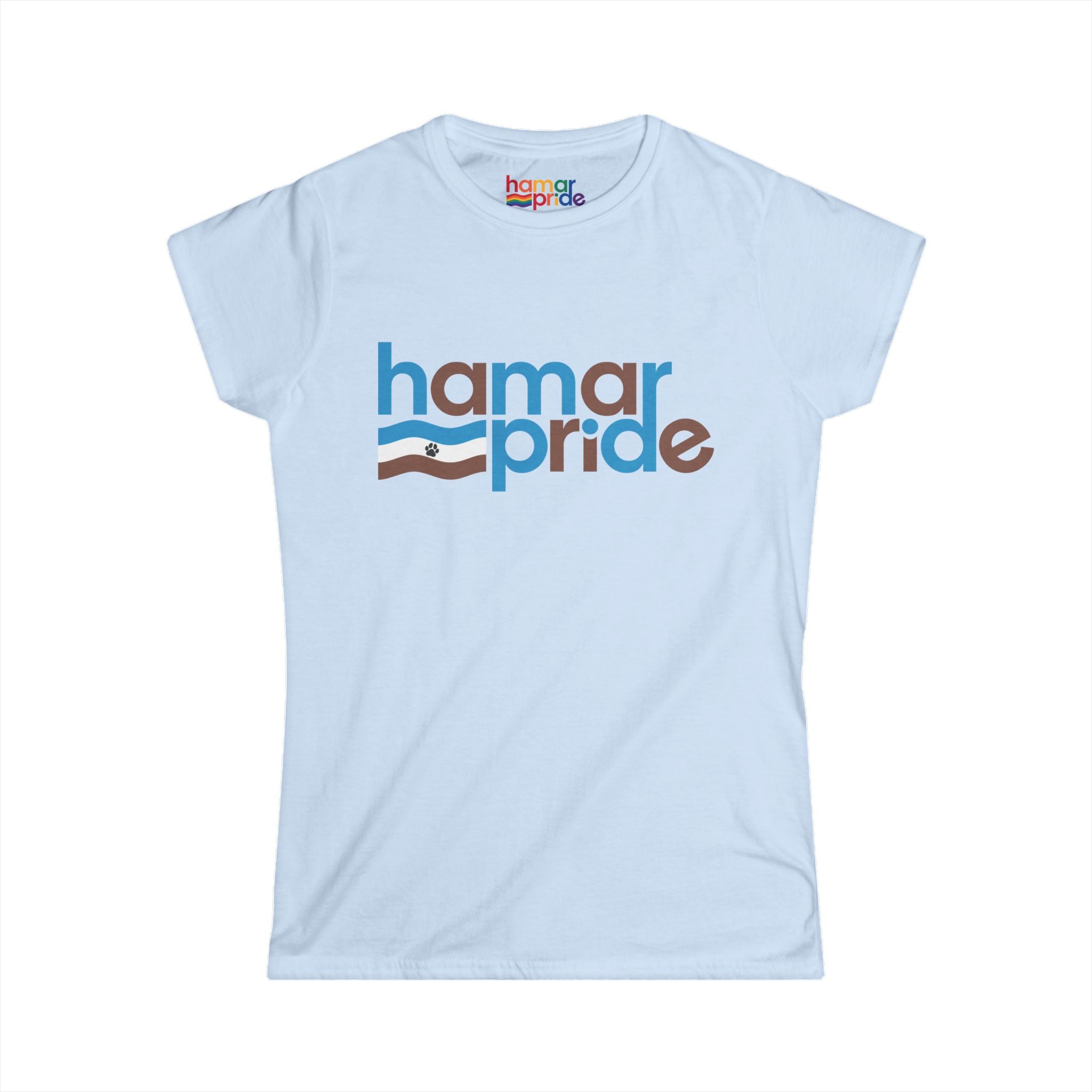 Hamar Pride Women's Softstyle Tee - Furry Pride