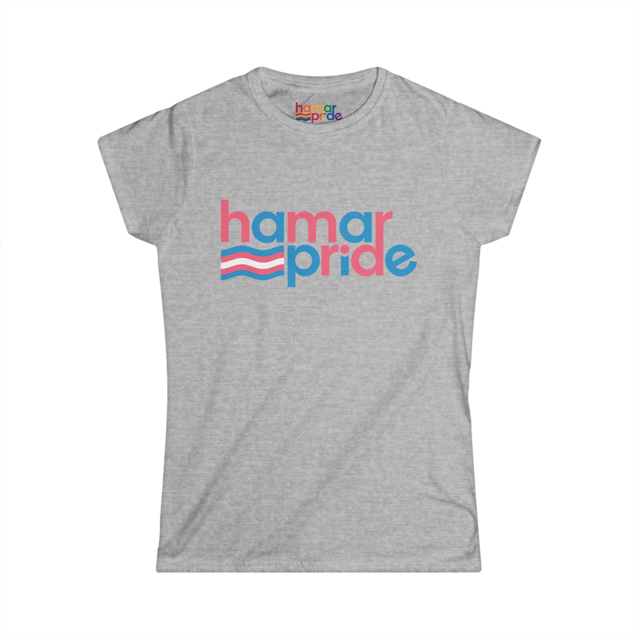Hamar Pride Women's Softstyle Tee - Trans Pride