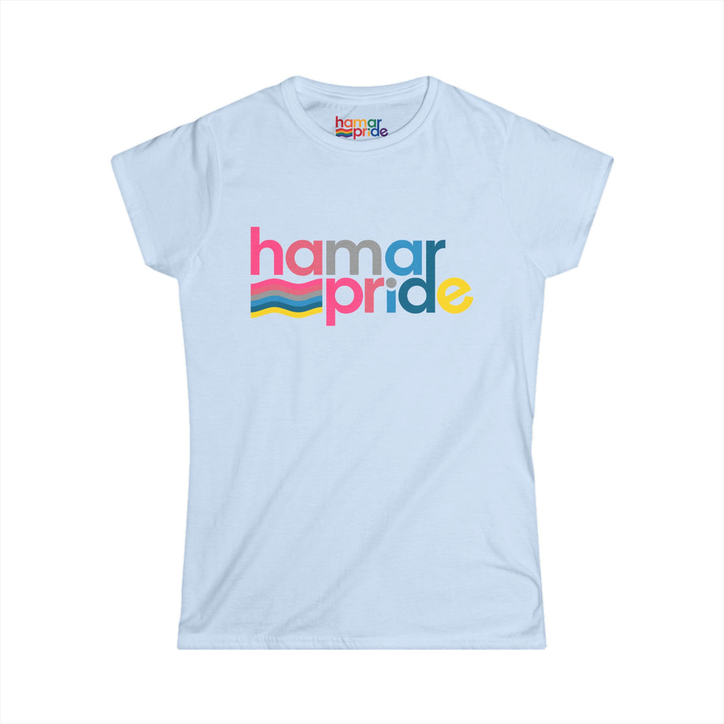 Hamar Pride Women's Softstyle Tee - Genderflux Pride