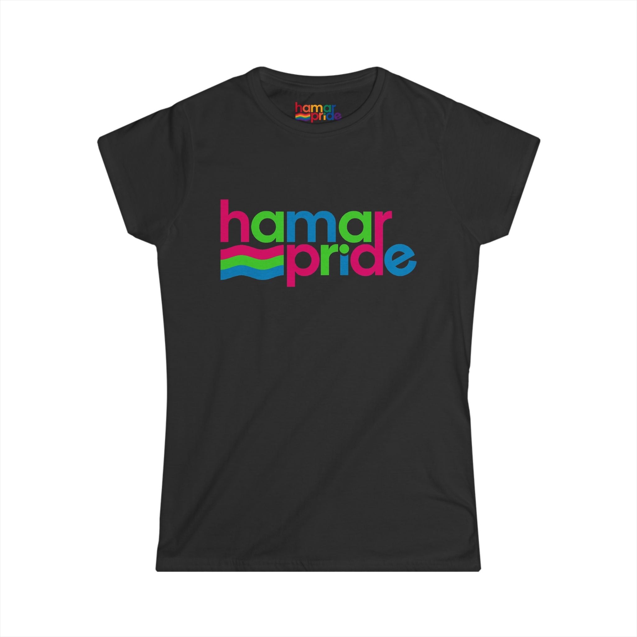 Hamar Pride Women's Softstyle Tee - Polysexual Pride