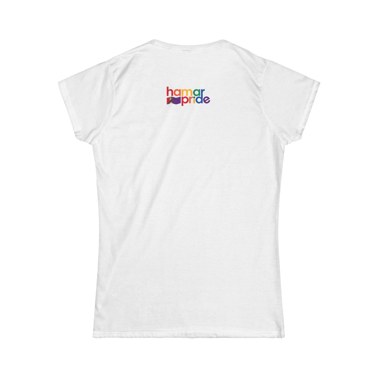 Hamar Pride Women's Softstyle Tee - Sampi Queer Pride