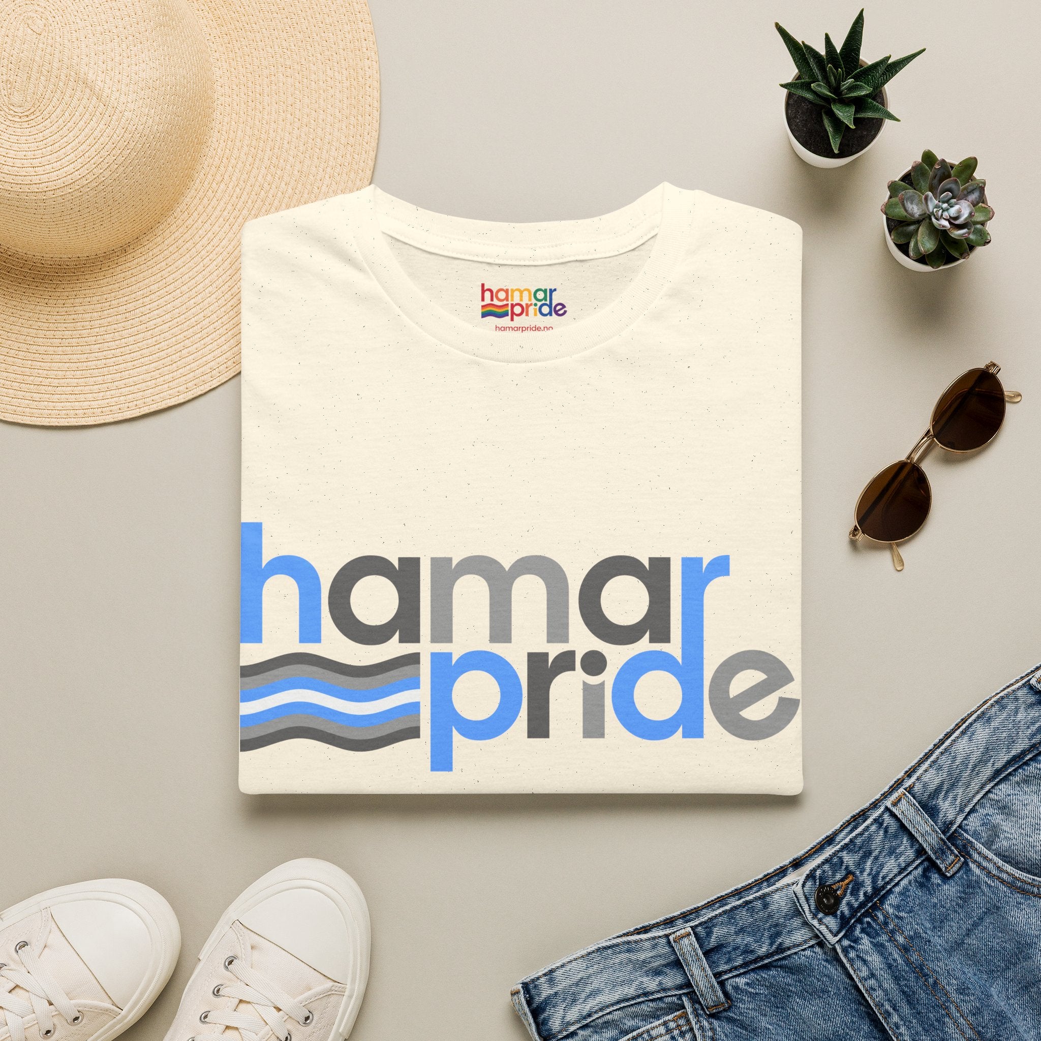 Hamar Pride Tee - Demiboy Pride