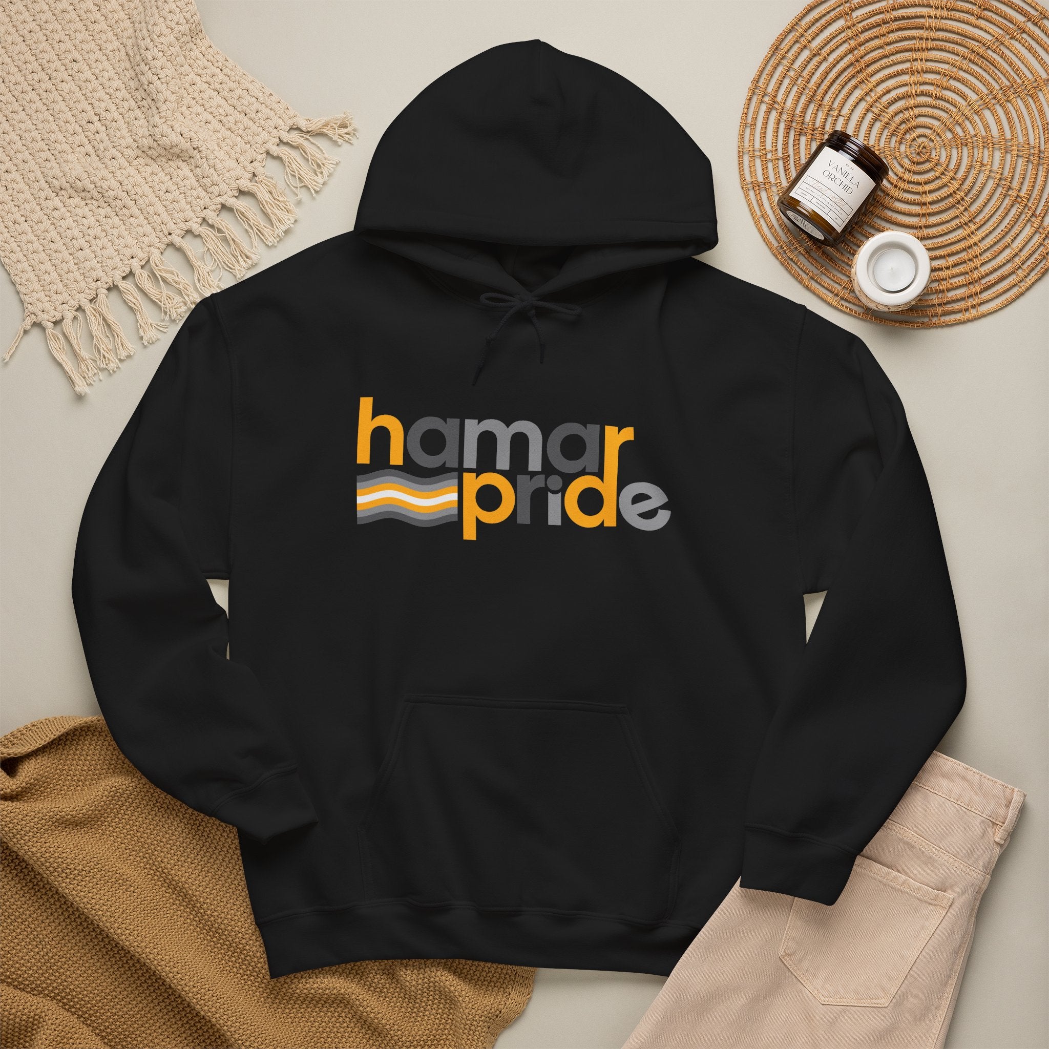 Hamar Pride Hoodie — Demigender Pride