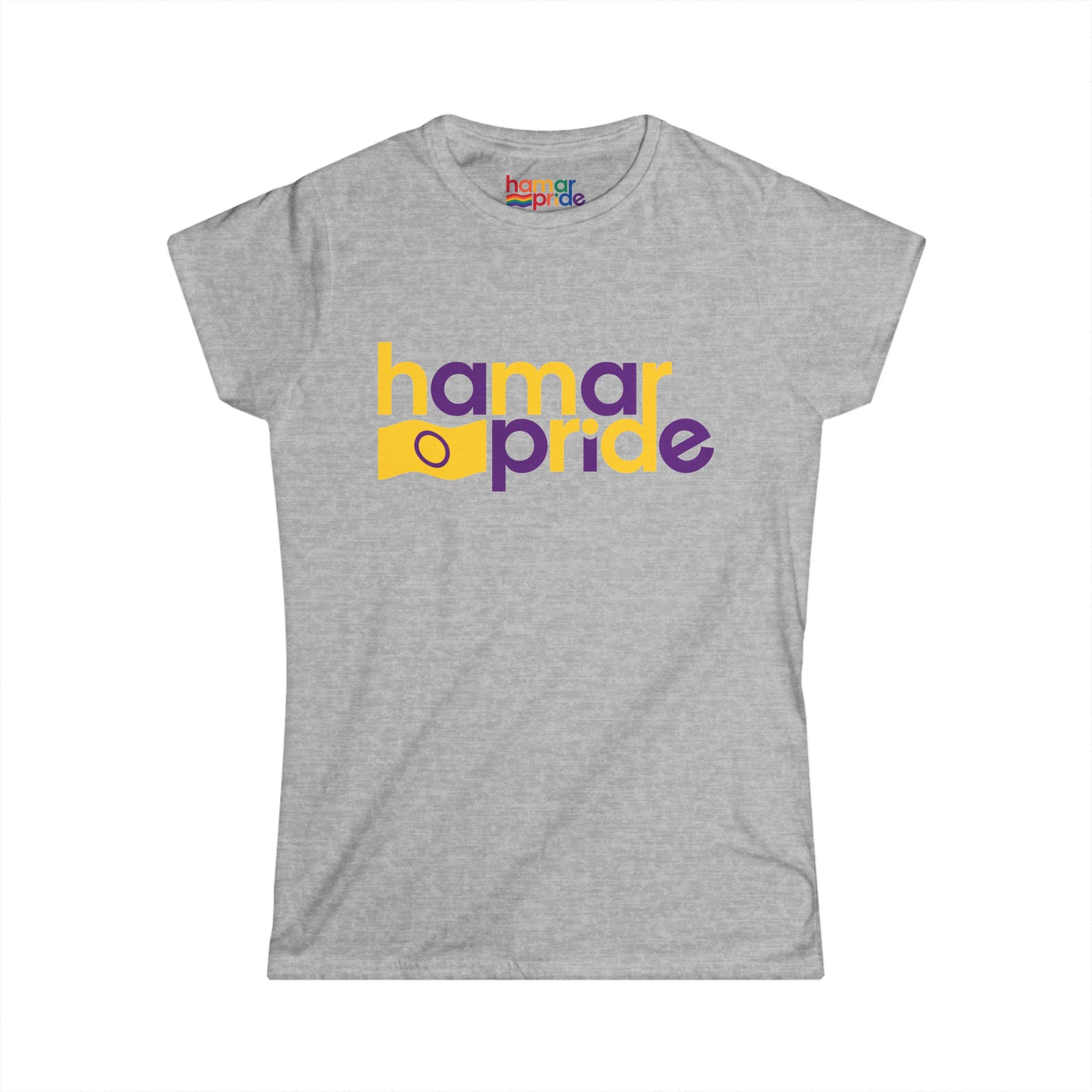 Hamar Pride Women's Softstyle Tee - Intersex Pride