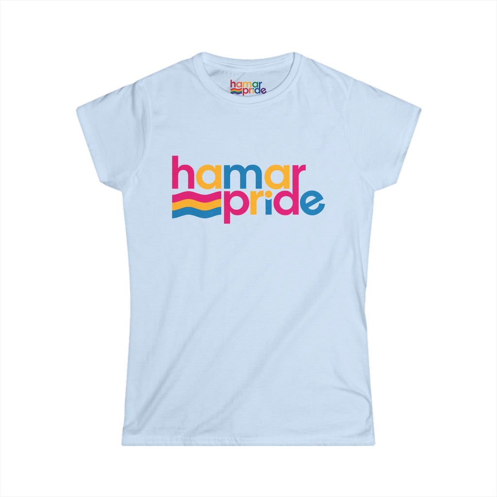 Hamar Pride Women's Softstyle Tee - Pansexual Pride