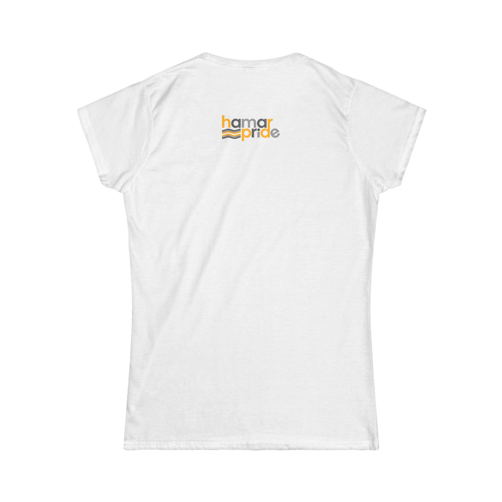Hamar Pride Women's Softstyle Tee - Demigender Pride