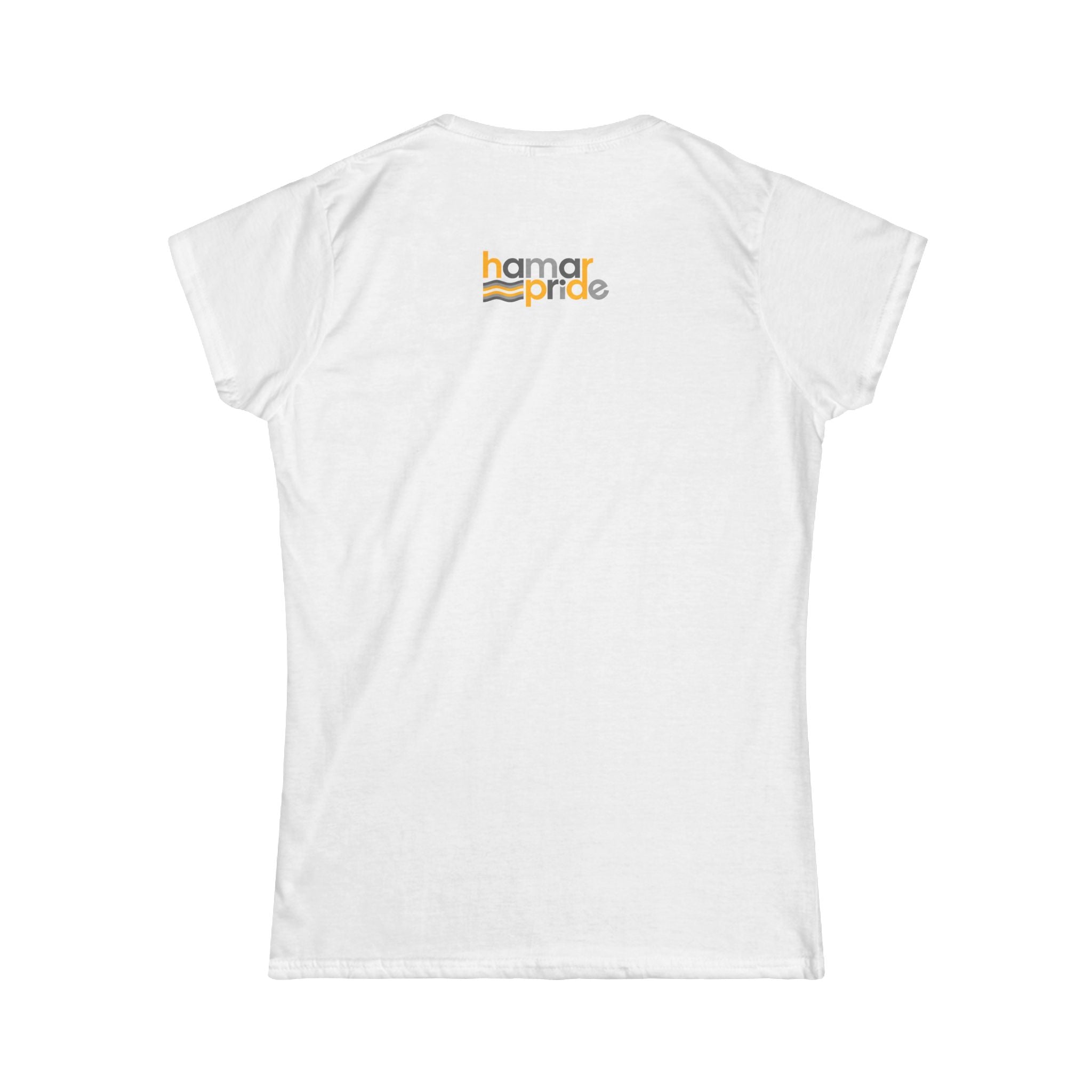 Hamar Pride Women's Softstyle Tee - Demigender Pride