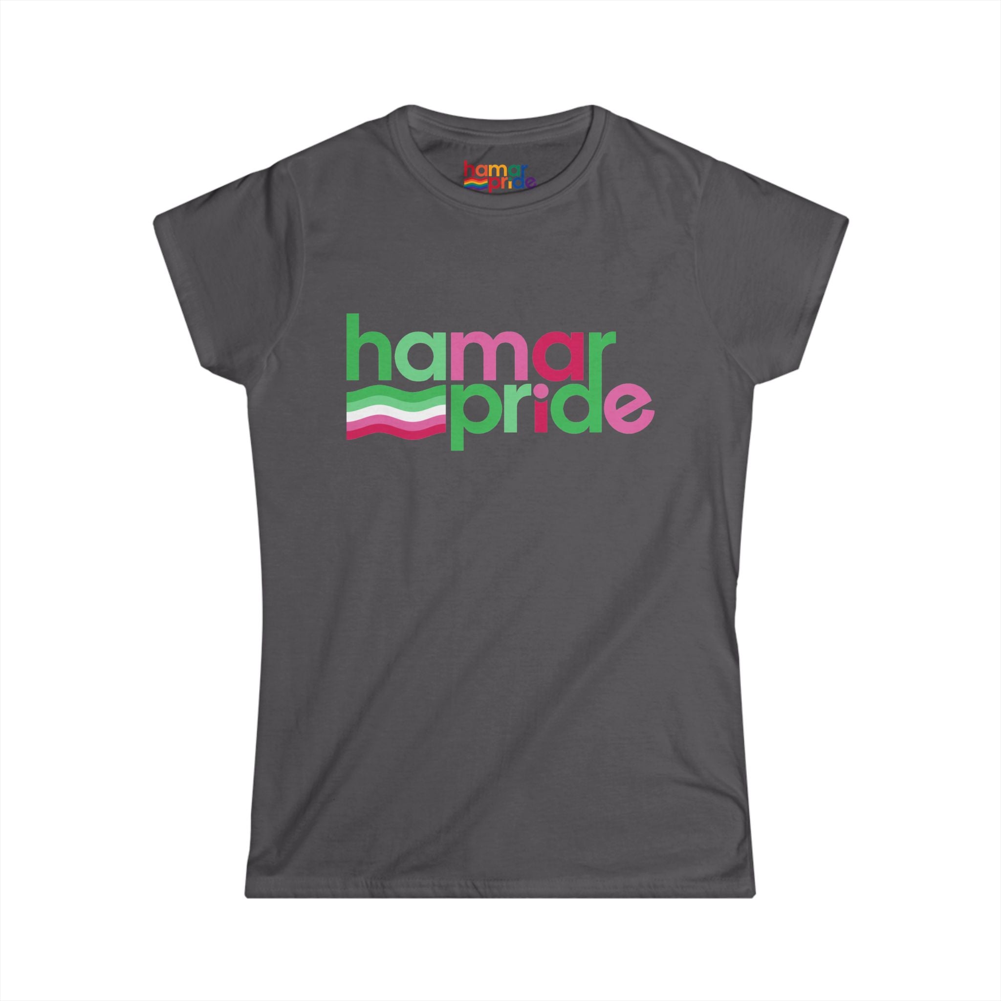 Hamar Pride Women's Softstyle Tee - Abrosexual Pride