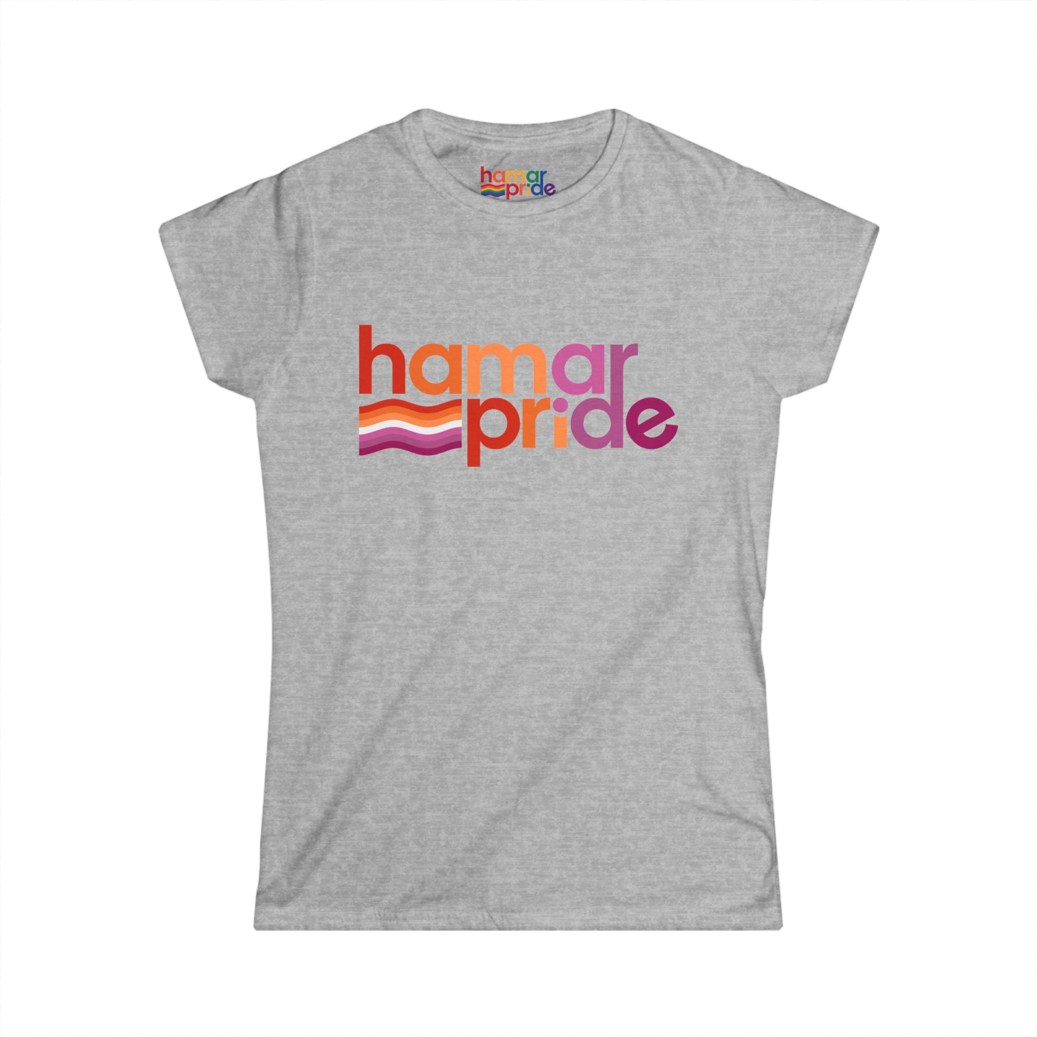 Copy of Hamar Pride Women's Softstyle Tee - Genderqueer Pride