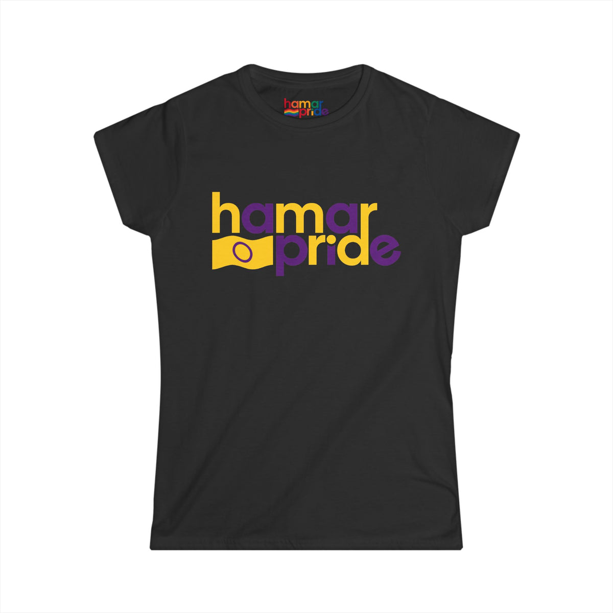 Hamar Pride Women's Softstyle Tee - Intersex Pride
