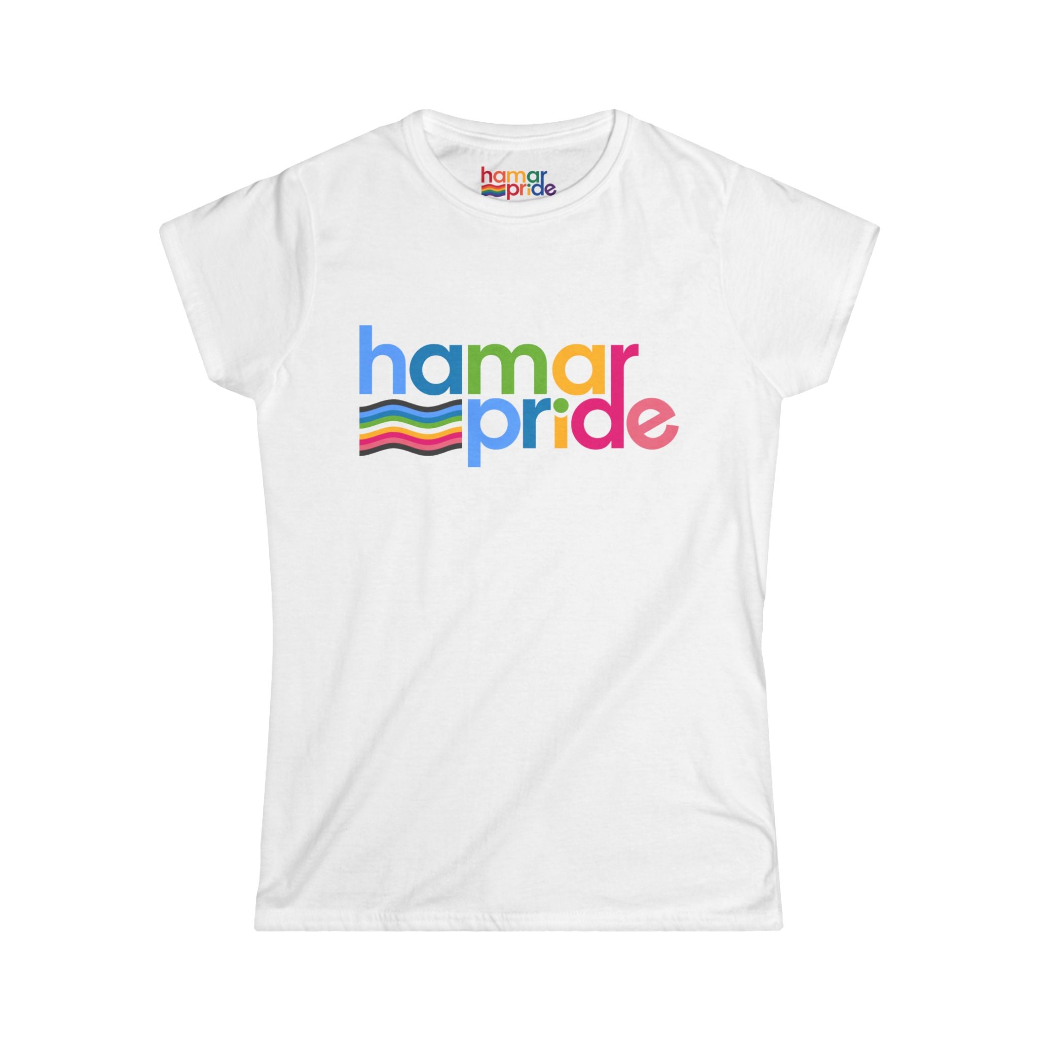 Hamar Pride Women's Softstyle Tee - Queer Pride