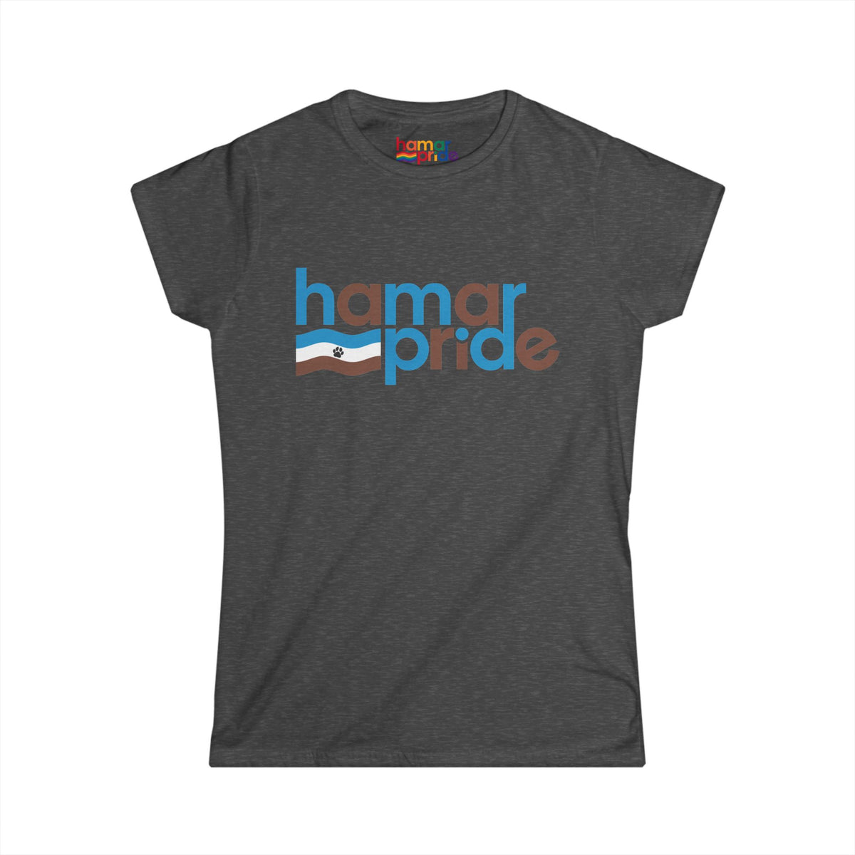 Hamar Pride Women's Softstyle Tee - Furry Pride