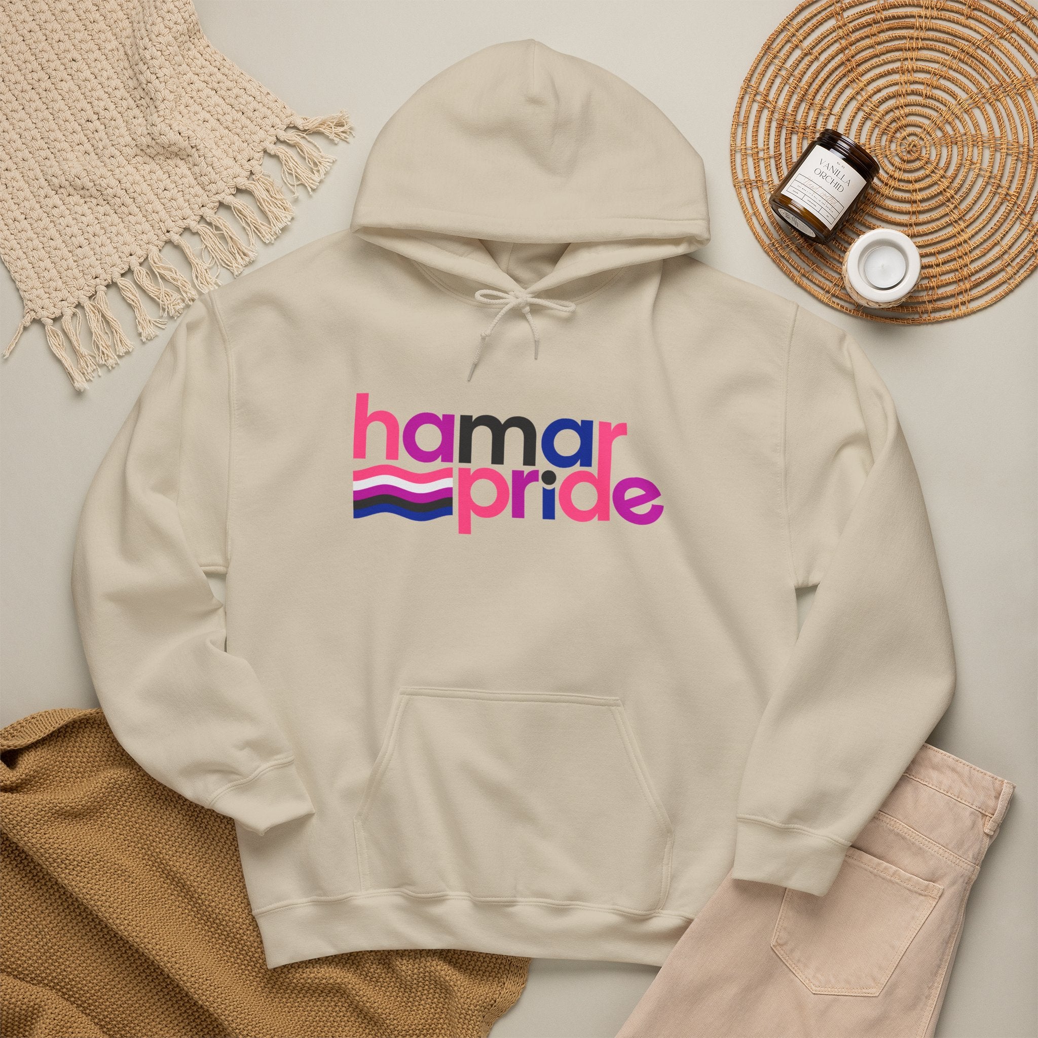 Hamar Pride Hoodie — Genderfluid Pride