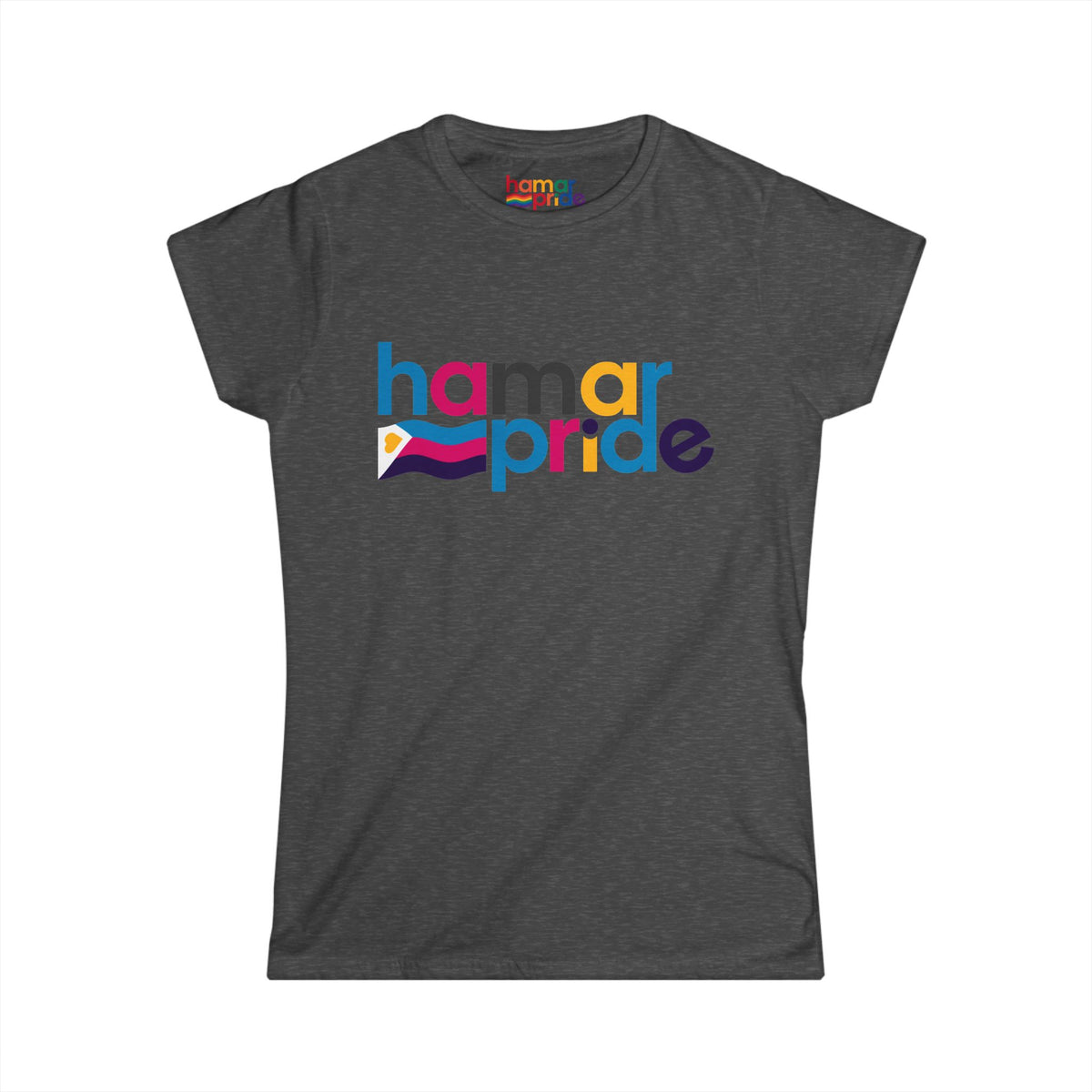 Hamar Pride Women's Softstyle Tee - Polyamory Pride