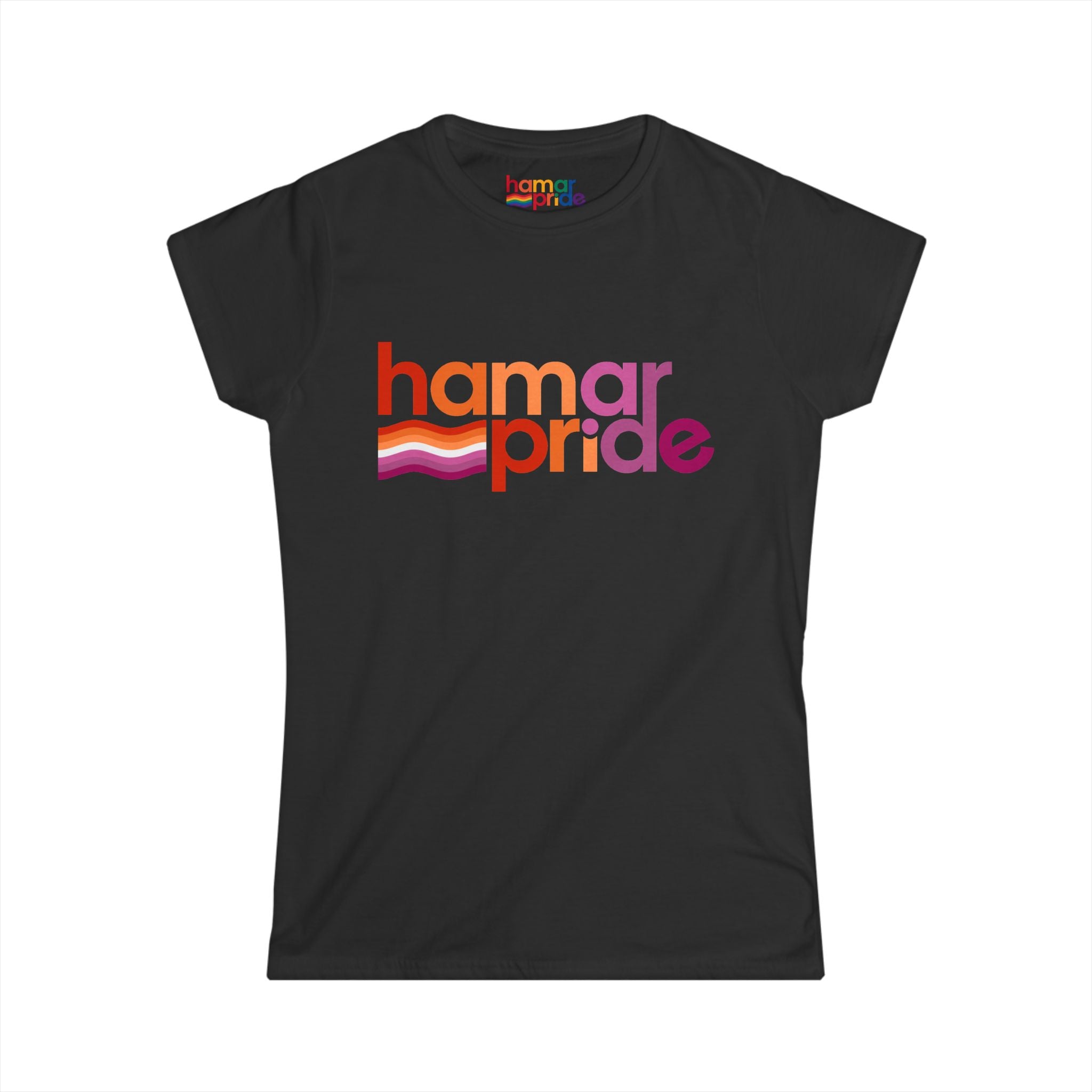 Copy of Hamar Pride Women's Softstyle Tee - Genderqueer Pride