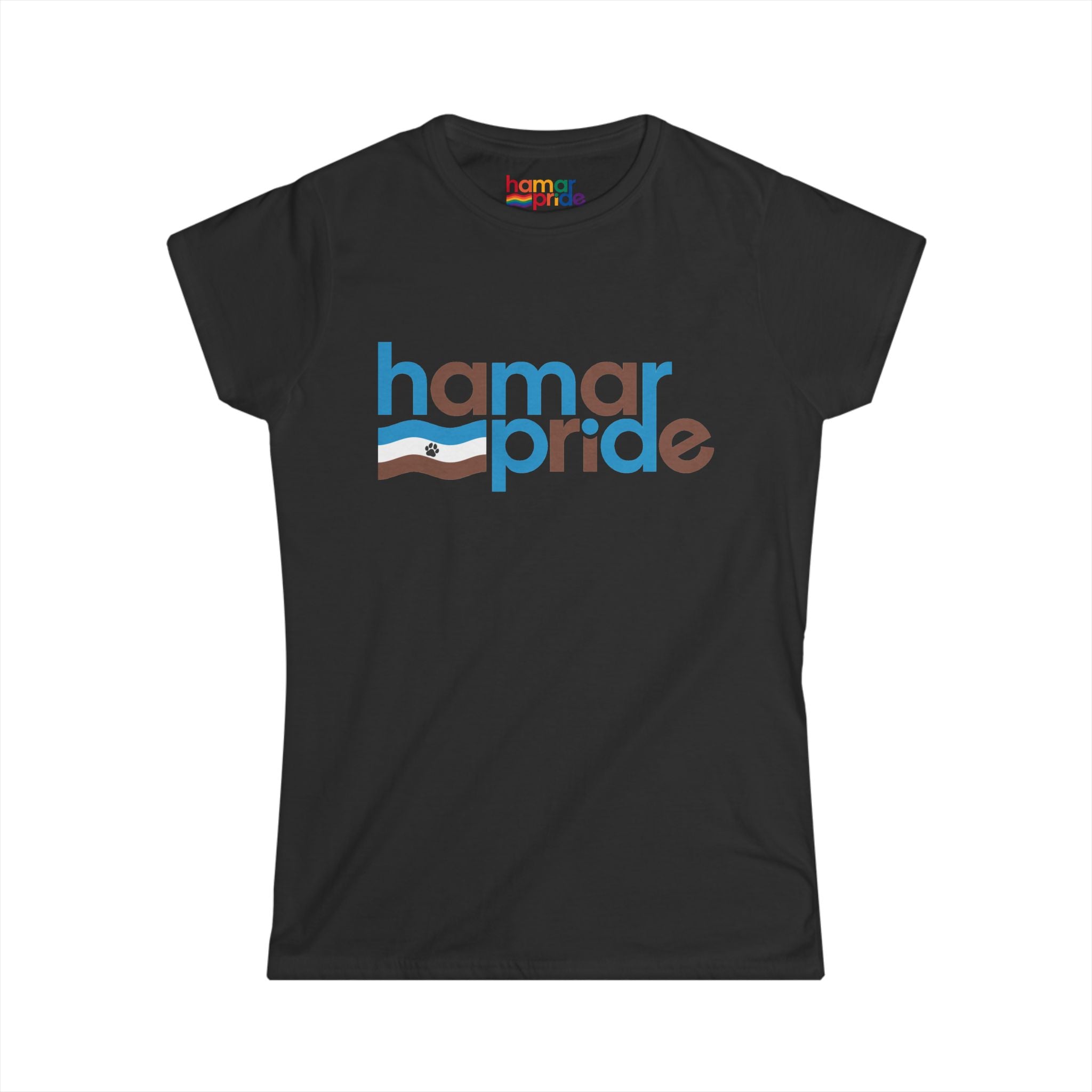 Hamar Pride Women's Softstyle Tee - Furry Pride