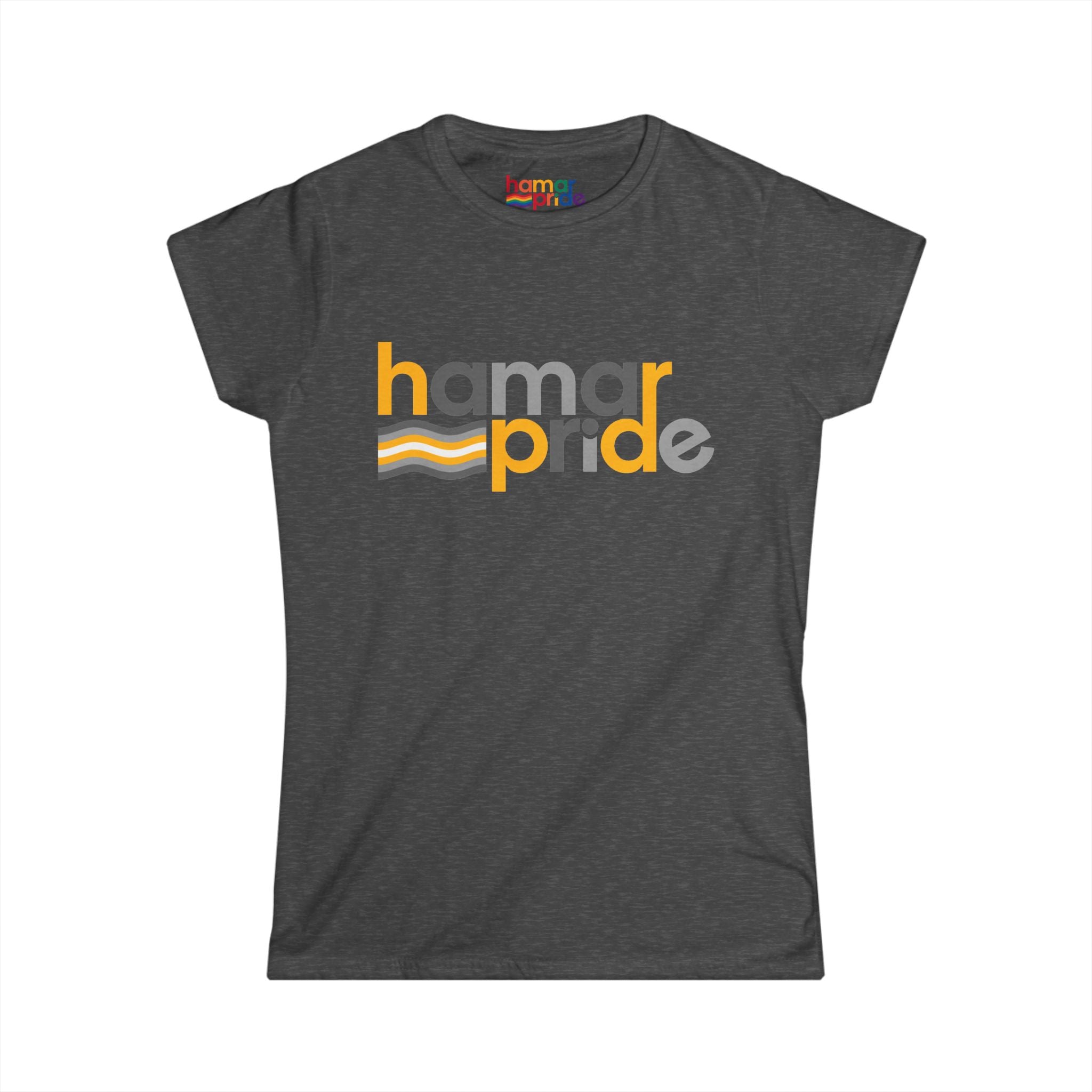 Hamar Pride Women's Softstyle Tee - Demigender Pride
