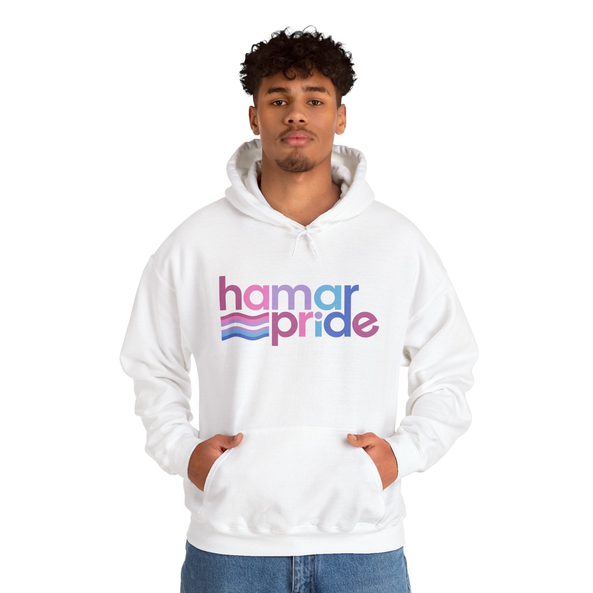 Copy of Hamar Pride Hoodie — Bigender Pride