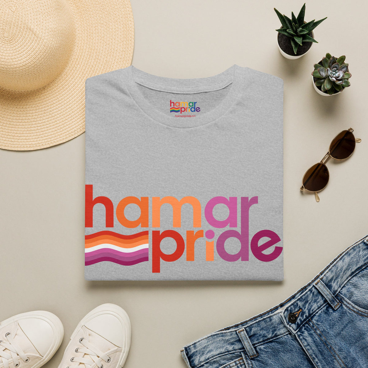 Hamar Pride Tee - Lesbian Pride
