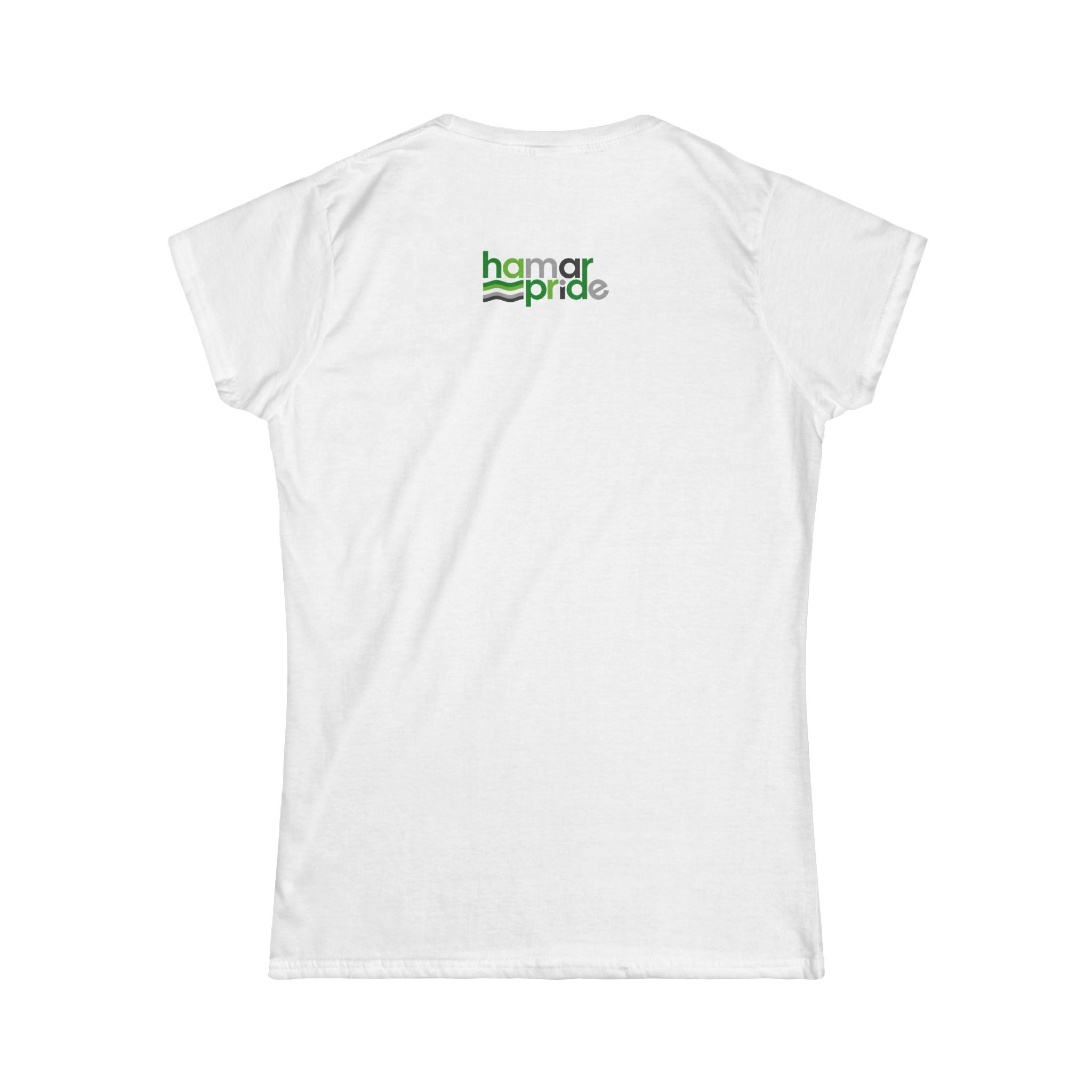 Hamar Pride Women's Softstyle Tee - Aromantic Pride