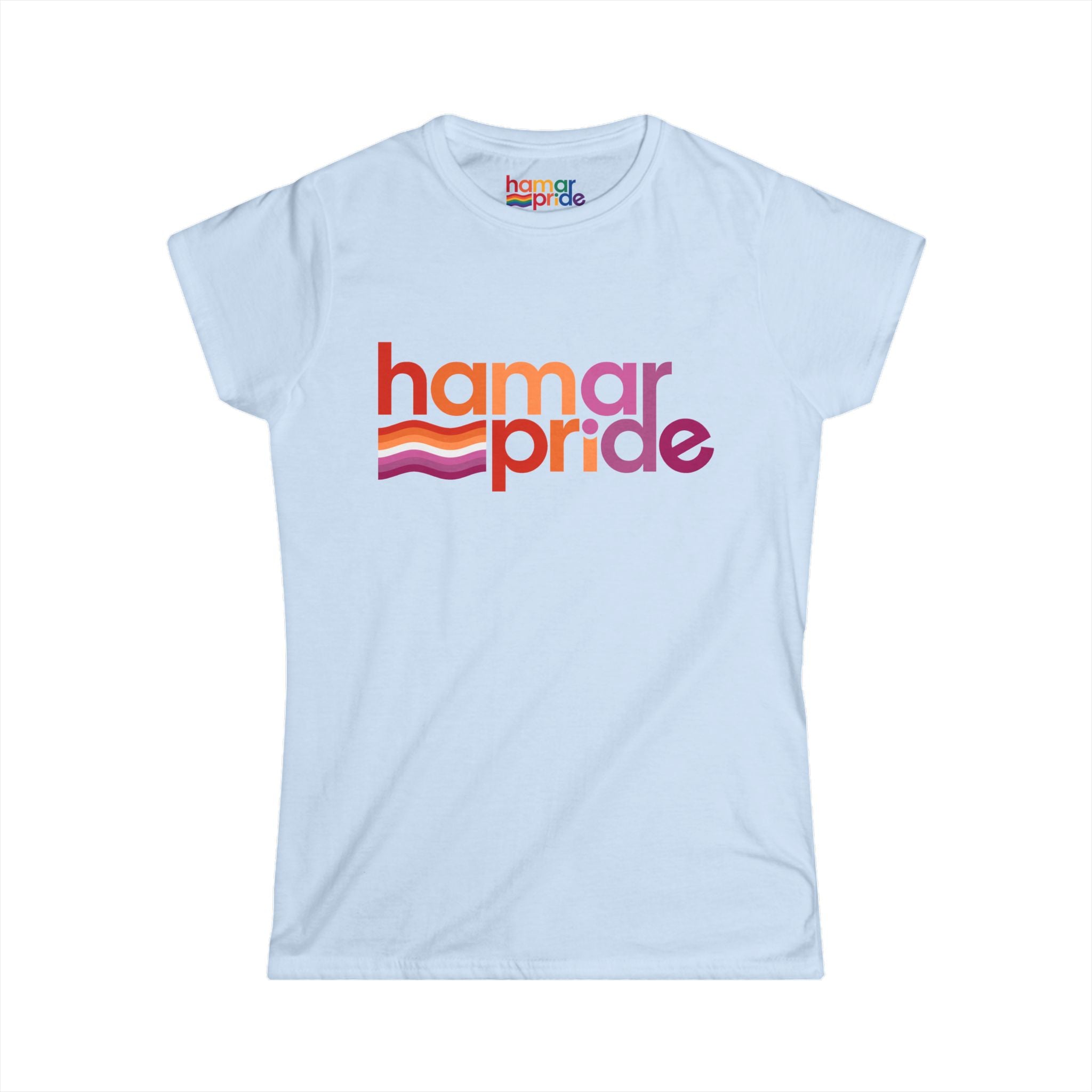 Copy of Hamar Pride Women's Softstyle Tee - Genderqueer Pride