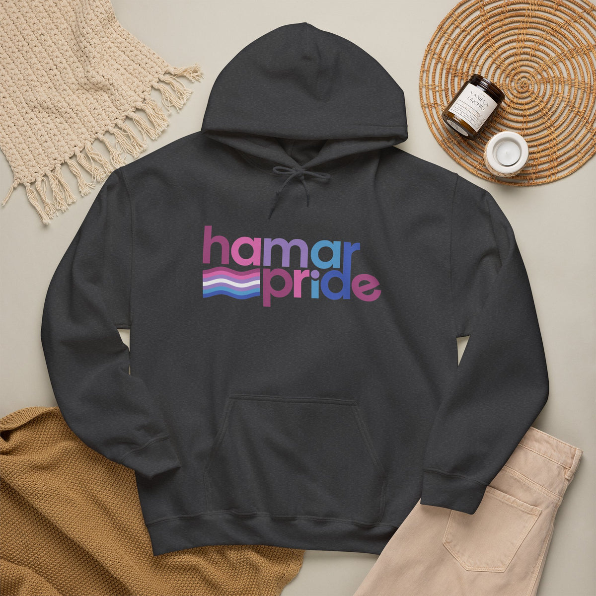 Copy of Hamar Pride Hoodie — Bigender Pride