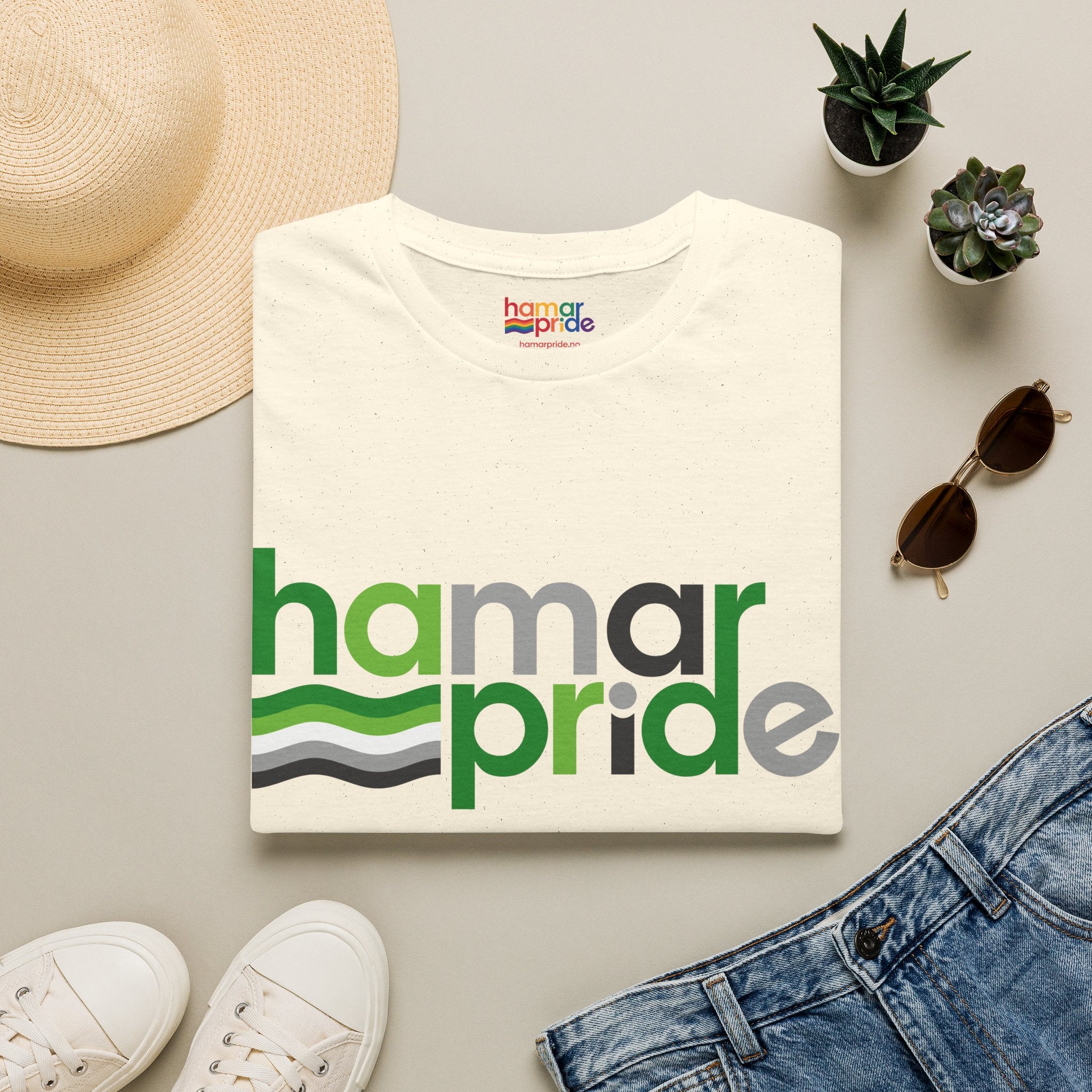 Hamar Pride Tee - Aromantic Pride