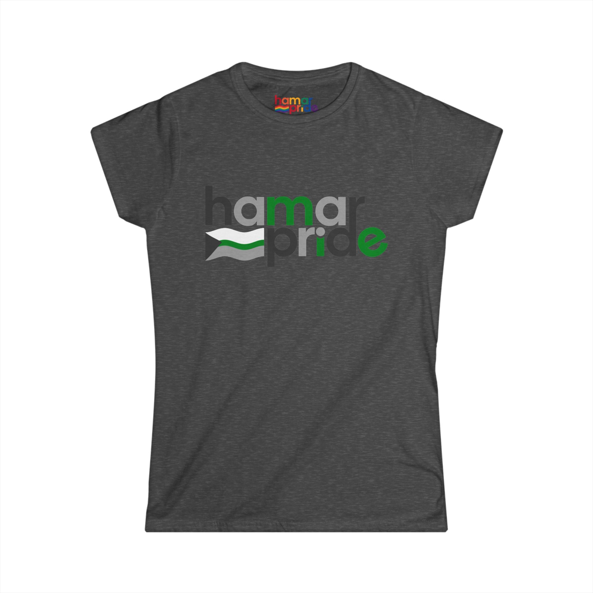 Hamar Pride Women's Softstyle Tee - Demiromantic Pride