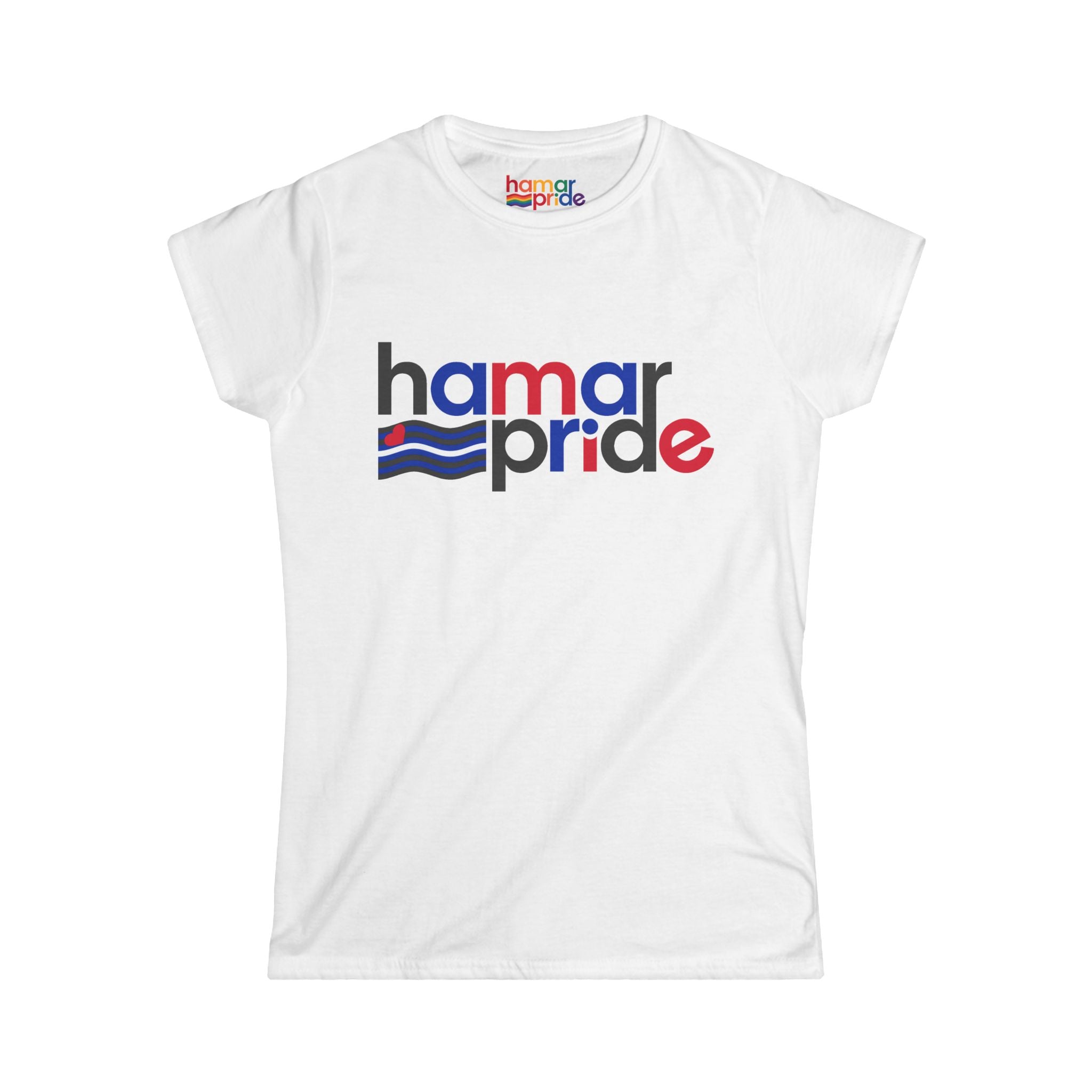 Hamar Pride Women's Softstyle Tee - Leather Pride