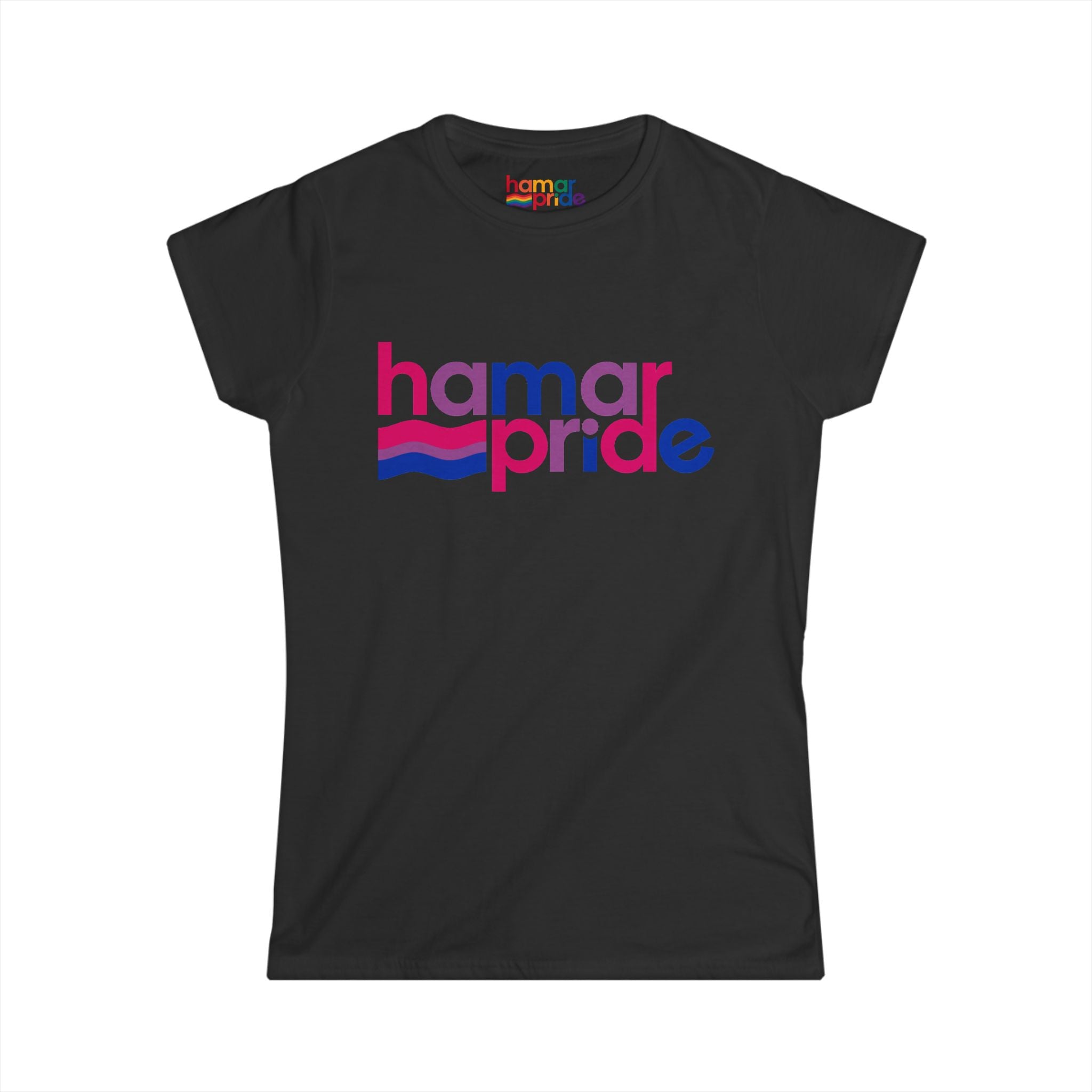 Hamar Pride Women's Softstyle Tee - Bisexual Pride