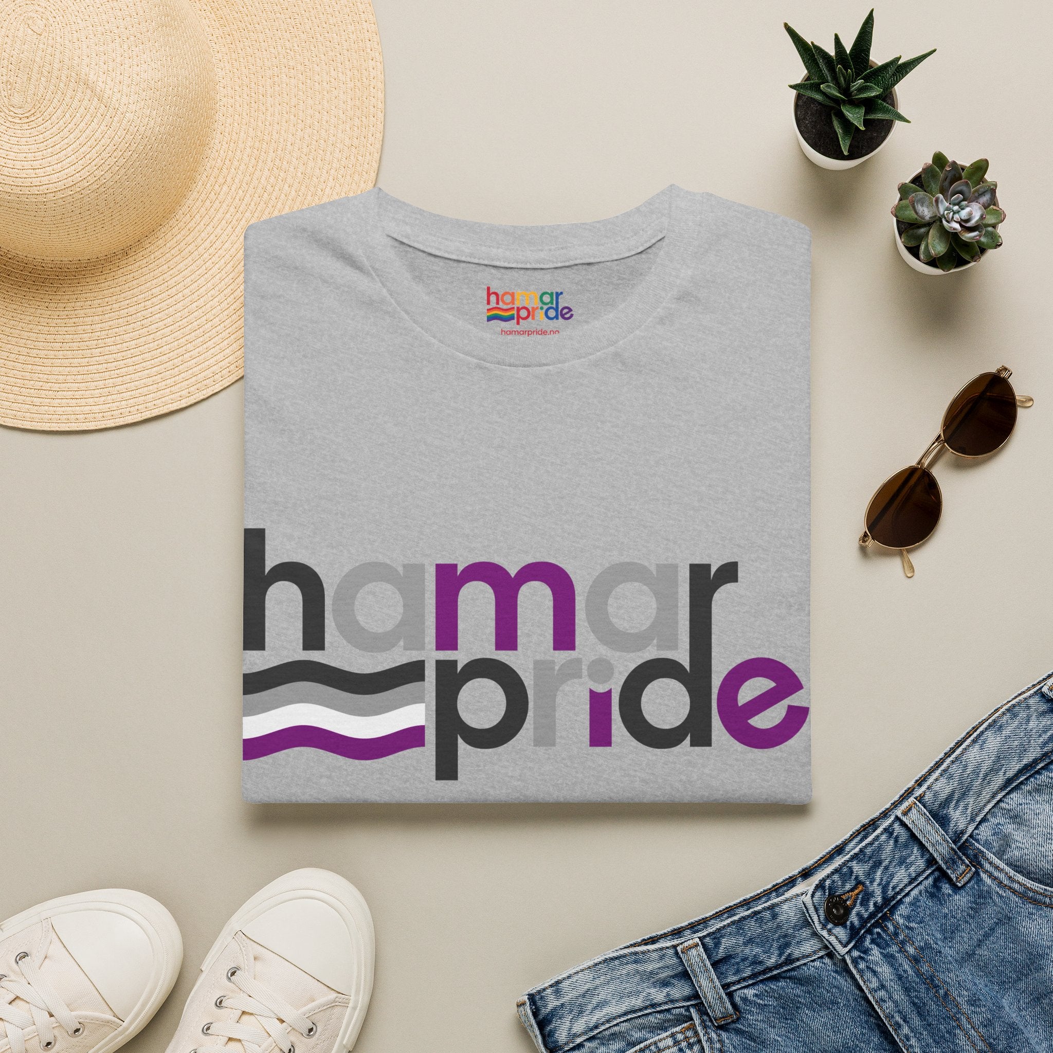 Hamar Pride Tee - Asexual Pride