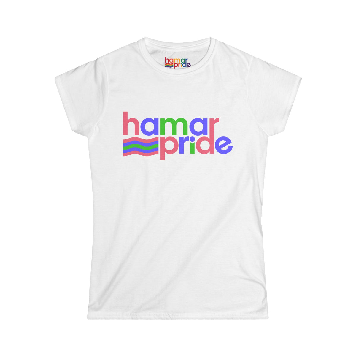 Copy of Hamar Pride Women's Softstyle Tee - Trigender Pride