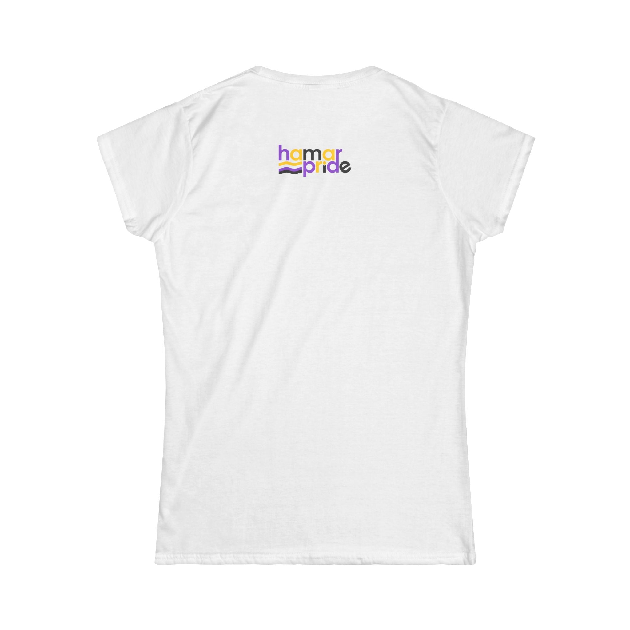 Hamar Pride Women's Softstyle Tee - Nonbinary Pride